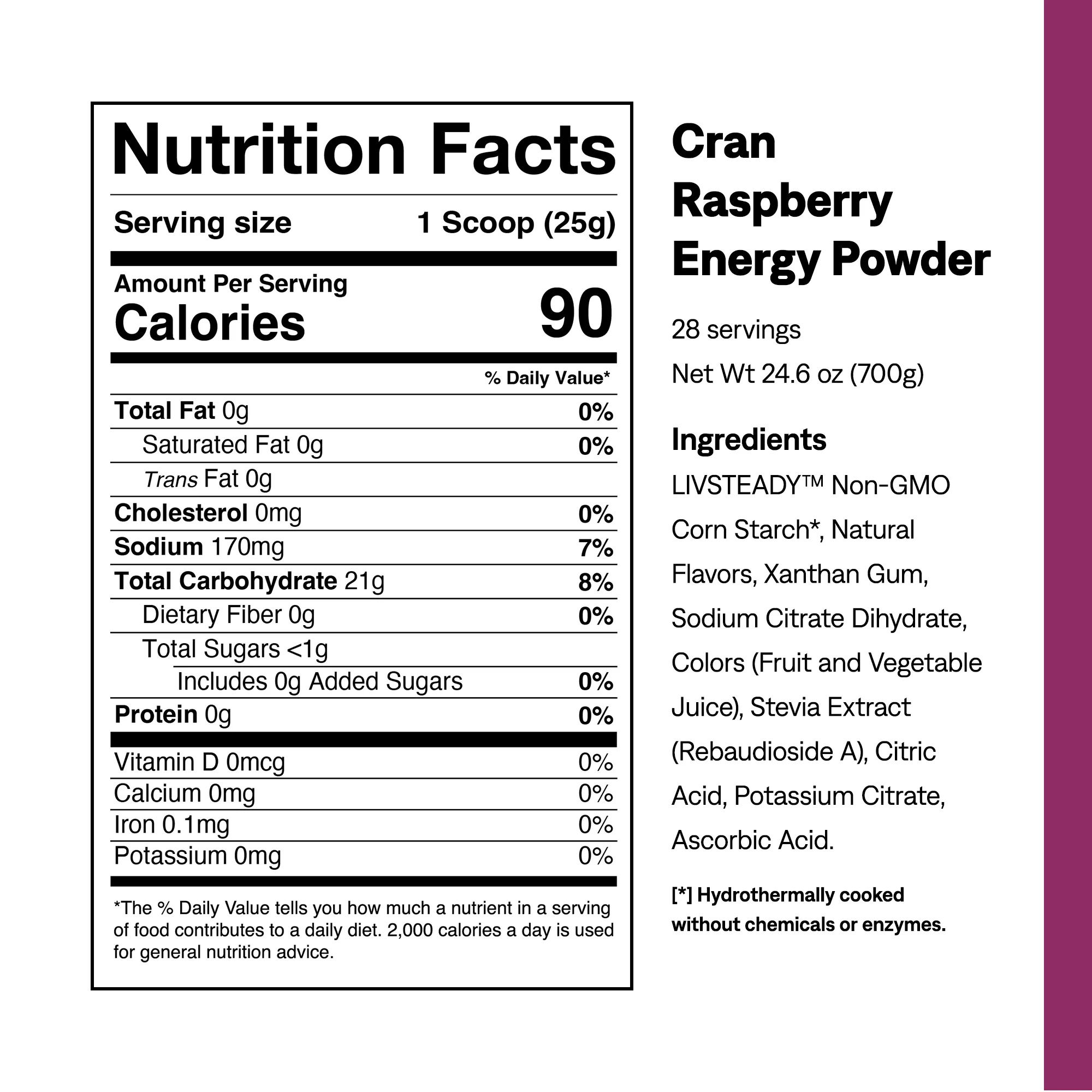 Cran Raspberry Energy Drink Mix - Image 3