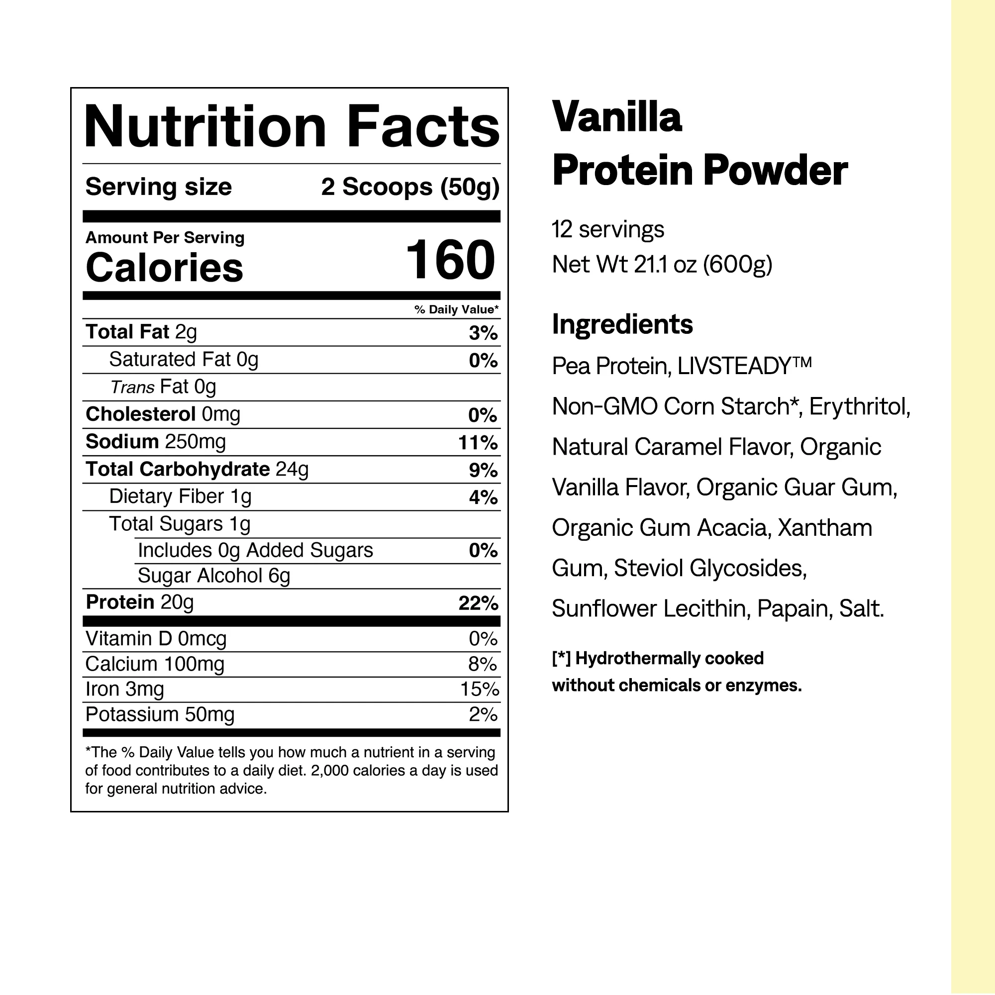 Vanilla Protein + Energy Powder - Image 3